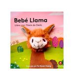 Bebé llama, libro títere
