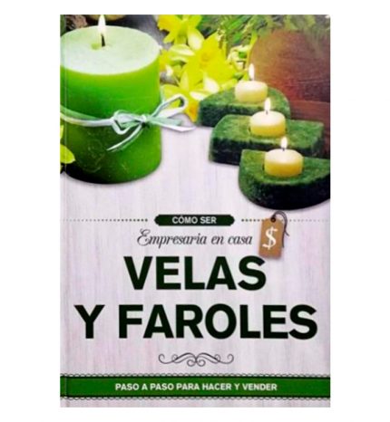 Empresaria en casa velas
