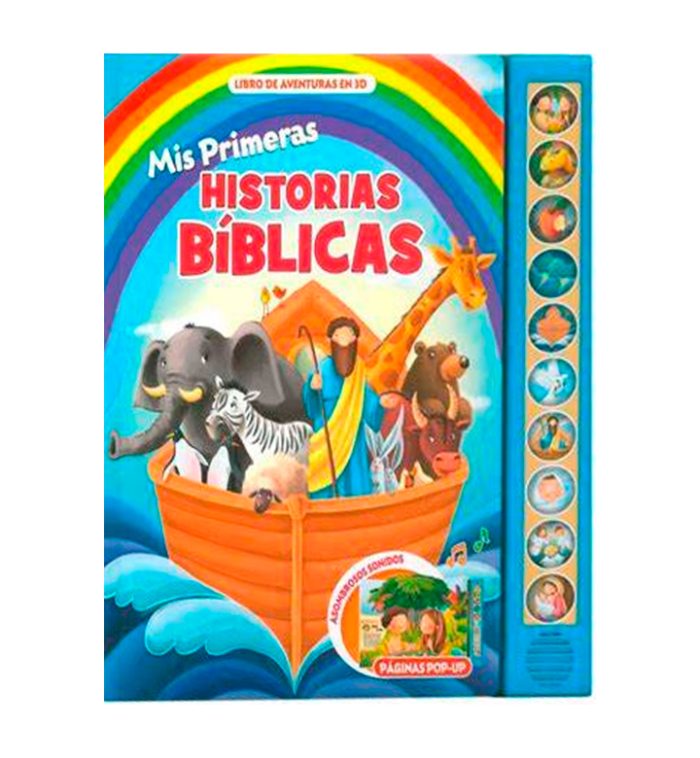 Libro de aventuras en 3D Mis primeras Historias bíblicas - Imagen 1