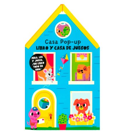 Casa pop-up Libro y casa de juegos