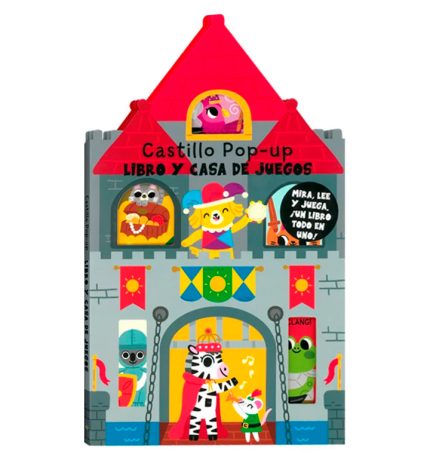Castillo pop-up Libro y casa de juegos