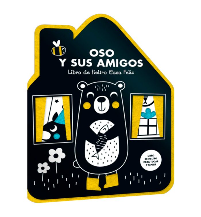 Oso y sus amigos, libro de fieltro - Imagen 2
